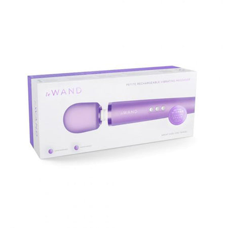 Le Wand Petite Rechargeable Massager Violet - Not Very Vanilla