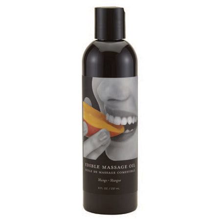 Earthly Body Edible Massage Oil Mango 8oz - Not Very Vanilla