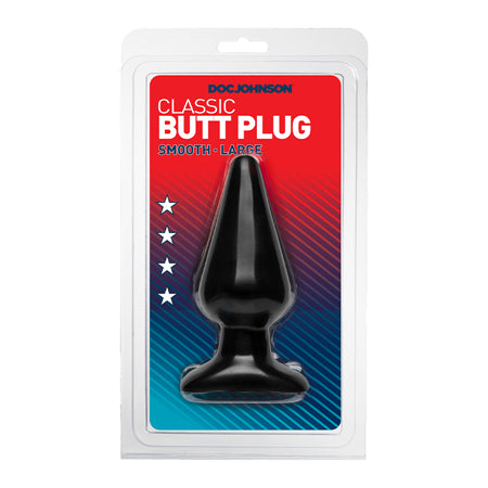 Large Butt Plug (Black) - Not Very Vanilla