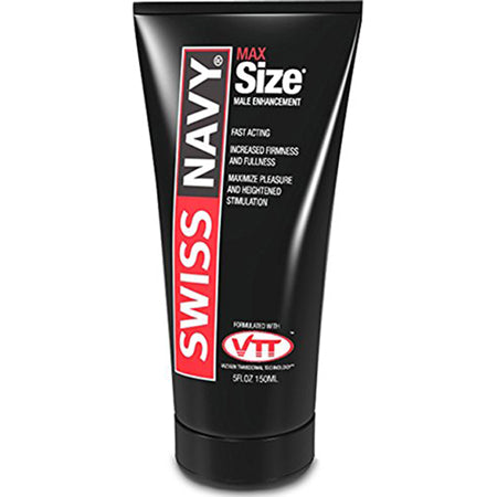 MaxSize Enhancement Cream 5 oz. Black Tube - Not Very Vanilla