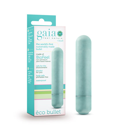 Blush Gaia Eco Bullet Single-Speed Vibrator Aqua - Not Very Vanilla