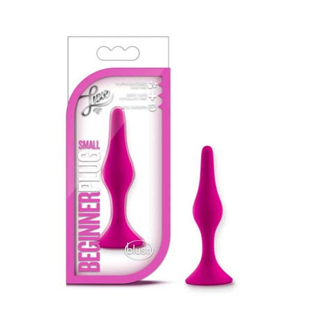 Blush Luxe Silicone Beginner Plug Small Pink - Not Very Vanilla