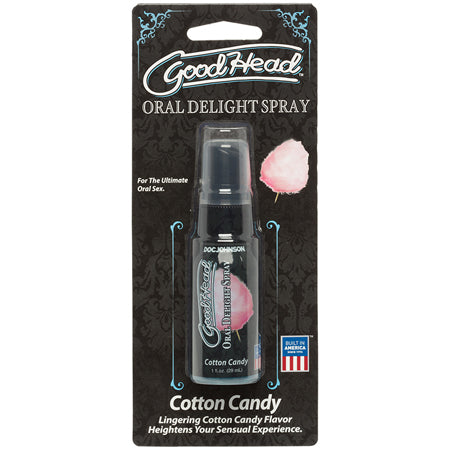 GoodHead Oral Delight 1 fl. Oz. Spray Liquid Cotton Candy - Not Very Vanilla