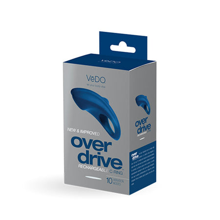 VeDO Overdrive+ Rechargeable Vibrating Ring - Midnight Madness - Not Very Vanilla