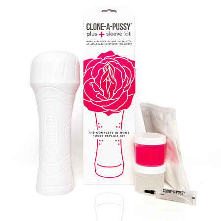 Clone-A-Pussy Plus Sleeve DIY Casting Kit Hot Pink - Not Very Vanilla