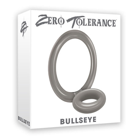 Zero Tolerance Bullseye Dual Ring Cockring Smoke - Not Very Vanilla