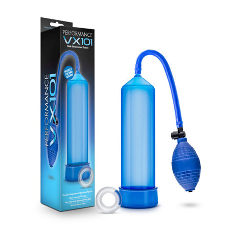 Blush Performance VX101 Male Enhancement Pump Blue - Not Very Vanilla