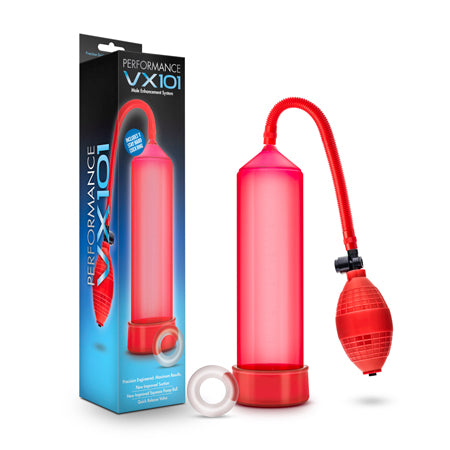 Blush Performance VX101 Male Enhancement Pump Red - Not Very Vanilla