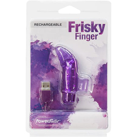 Frisky Finger Rechargeable Purple - Not Very Vanilla