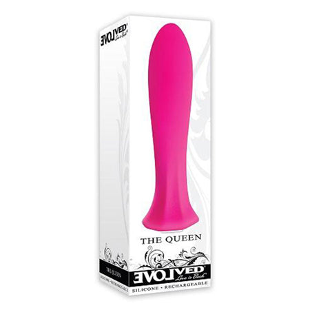 Evolved The Queen Rechargeable Silicone Mini Vibrator Pink - Not Very Vanilla