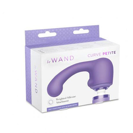 Le Wand Petite Curve Weighted Silicone Attachment - Not Very Vanilla