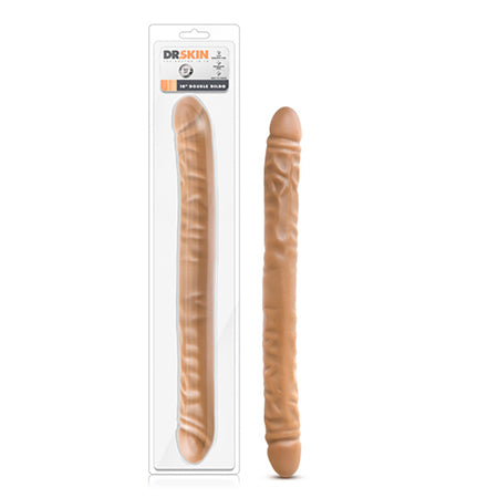 Blush Dr. Skin 18 in. Double Dildo Tan - Not Very Vanilla