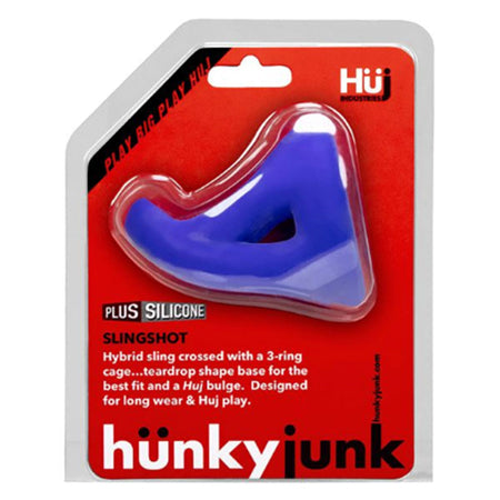 Hunkyjunk SLINGSHOT 3-ring teardrop cobalt - Not Very Vanilla