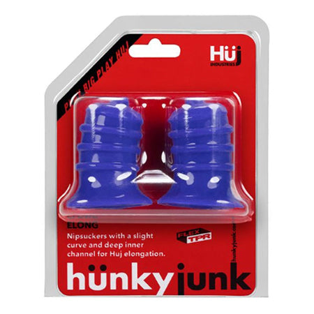 Hunkyjunk ELONG nipsuckers, cobalt - Not Very Vanilla