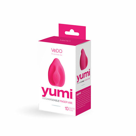 VeDO Yumi Rechargeable Finger Vibe - Foxy Pink - Not Very Vanilla