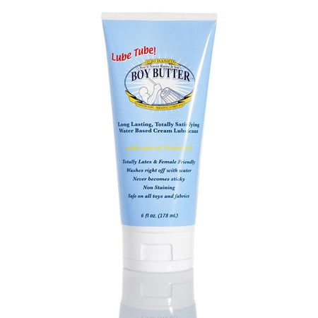 Boy Butter H2O 6oz Tube - Not Very Vanilla