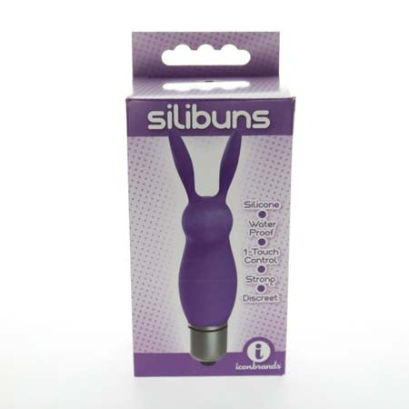 The 9's Silicone Bunny Bullet Purple - Not Very Vanilla