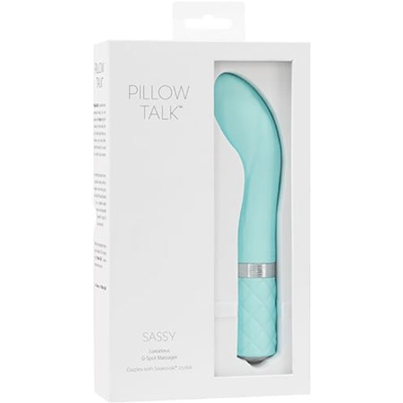 Pillow Talk Sassy G-spot Teal - Not Very Vanilla