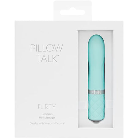 Pillow Talk Flirty Bullet Teal - Not Very Vanilla