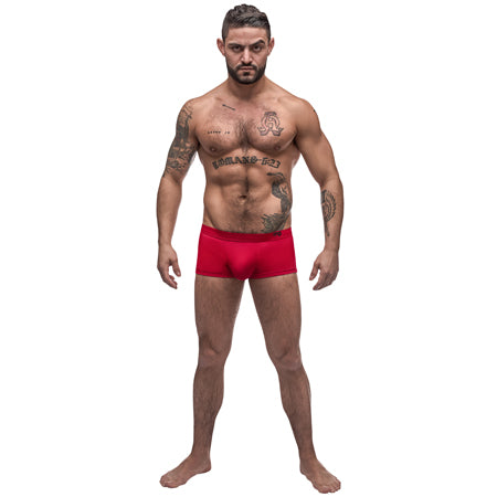 Male Power Pure Comfort Modal Wonder Short Red Small - Not Very Vanilla