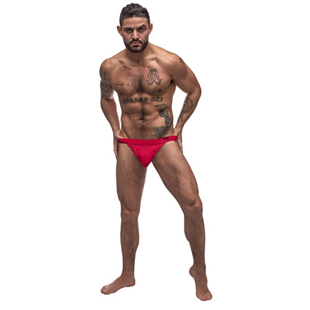 Male Power Pure Comfort Modal Sport Jock Red LX - Not Very Vanilla