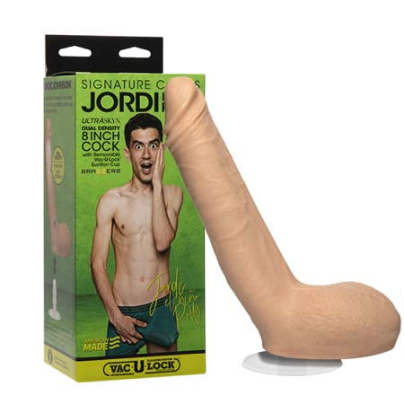 Signature Cocks Jordi El Niño Polla 8 inch ULTRASKYN Cock Vanilla - Not Very Vanilla