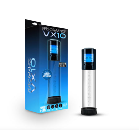 Blush Performance VX10 Rechargeable Smart Pump Clear - Not Very Vanilla