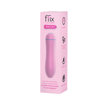 FemmeFunn FFIX Bullet Waterproof Vibrator Light Pink - Not Very Vanilla