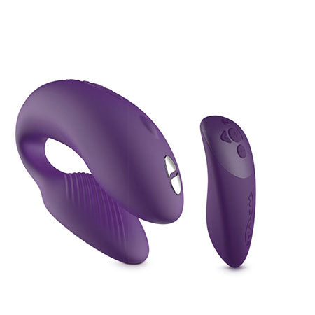 We-Vibe Chorus Rechargeable Remote-Controlled Silicone Couples Vibrator Purple - Not Very Vanilla