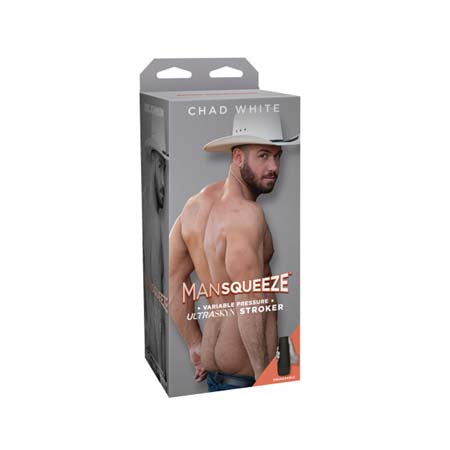 Man Squeeze - Chad White - ULTRASKYN Stroker - Ass Vanilla - Not Very Vanilla