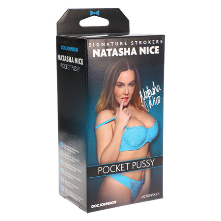 Signature Strokers - Natasha Nice - ULTRASKYN Pocket Pussy Vanilla - Not Very Vanilla