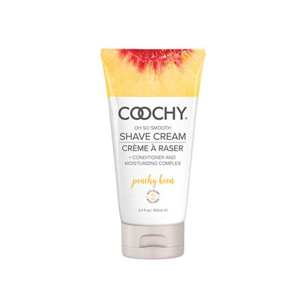 Coochy Shave Cream Peachy Keen 3.4 fl.oz - Not Very Vanilla