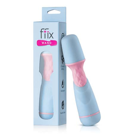 FemmeFunn FFIX Wand Waterproof Vibrator Blue - Not Very Vanilla