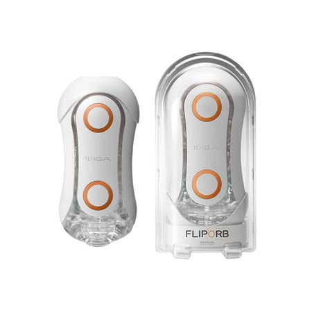 Tenga Flip Orb Orange Rush - Not Very Vanilla