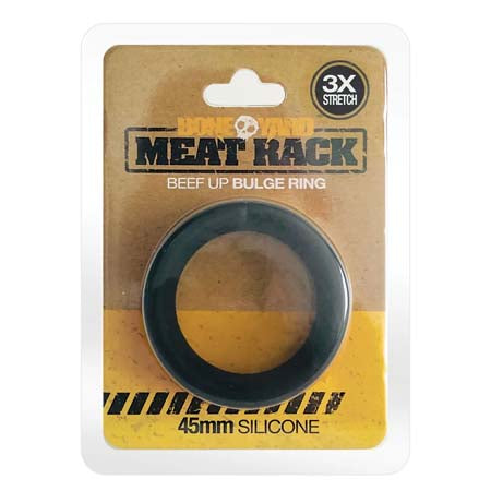 Meat Rack Cock Ring Black - Not Very Vanilla