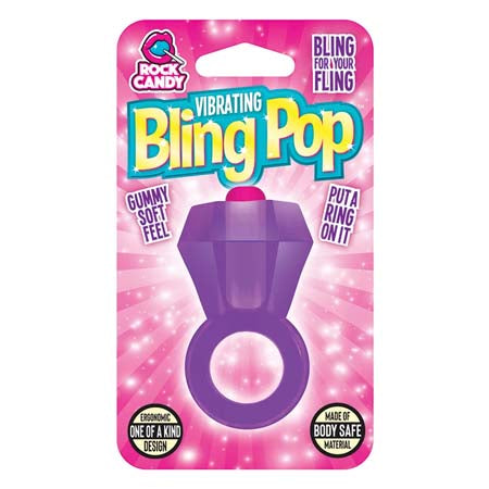 BLING POP RING - PURPLE - Not Very Vanilla