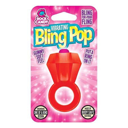 BLING POP RING - RED - Not Very Vanilla