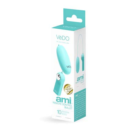 Vedo Ami Remote Control Bullet Turquoise - Not Very Vanilla