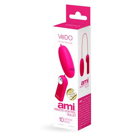 Vedo Ami Remote Control Bullet Foxy Pink - Not Very Vanilla