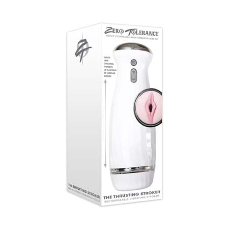 Zero Tolerance Rechargeable Thrusting Stroker With Movie Download White - Not Very Vanilla