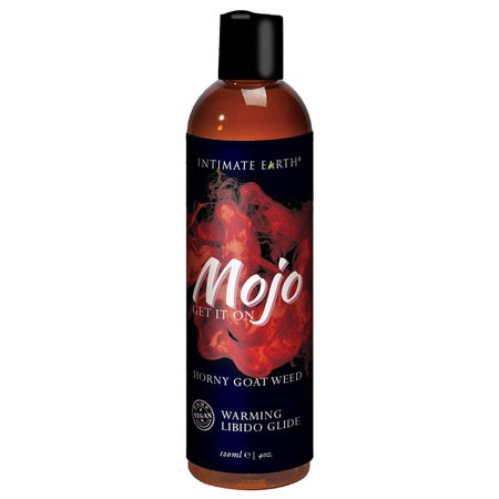 Intimate Earth Mojo Horny Goat Weed Warming Libido Glide 4 oz. - Not Very Vanilla