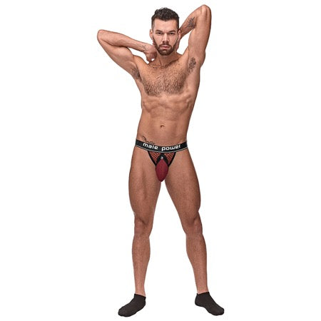 Male Power Cock Pit Net Cock Ring Jock Bur LX - Not Very Vanilla