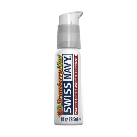 Swiss Navy Strawberry Kiwi Water-Based Flavored Lubricant 1 oz. - Not Very Vanilla