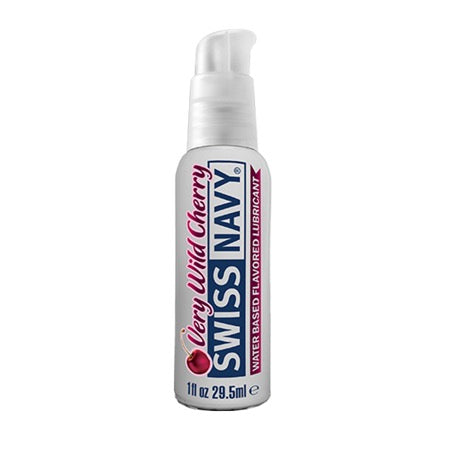 Swiss Navy Very Wild Cherry Water-Based Flavored Lubricant 1 oz. - Not Very Vanilla