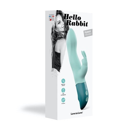 Love to Love Hello Rabbit Rechargeable Rabbit Vibrator Mint - Not Very Vanilla