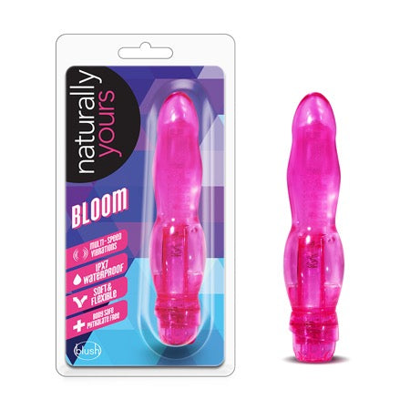 Blush Naturally Yours Bloom Slimline Vibrator Pink - Not Very Vanilla