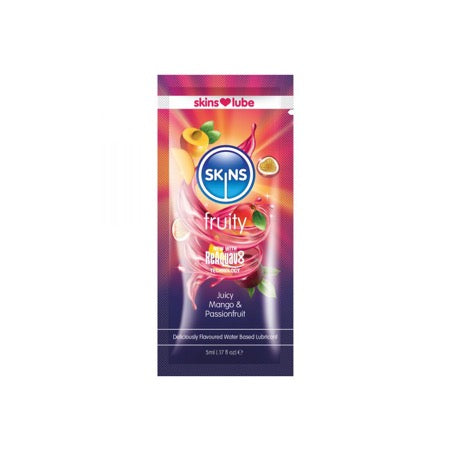 Skins Mango & Passionfruit Lubricant 5 ml - Not Very Vanilla