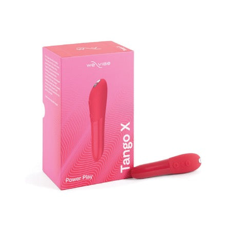 We-Vibe Tango X Rechargeable Silicone Intense Bullet Vibrator Cherry Red - Not Very Vanilla