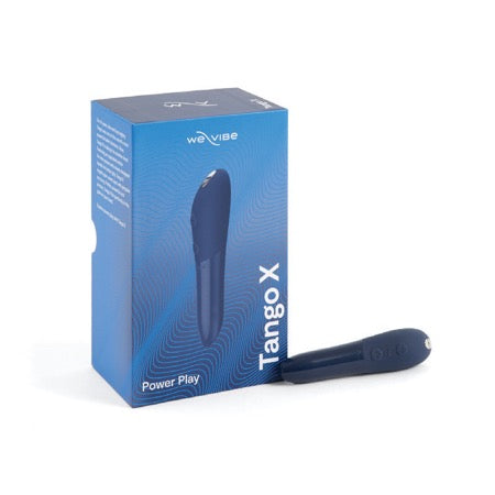 We-Vibe Tango X Rechargeable Silicone Intense Bullet Vibrator Midnight Blue - Not Very Vanilla