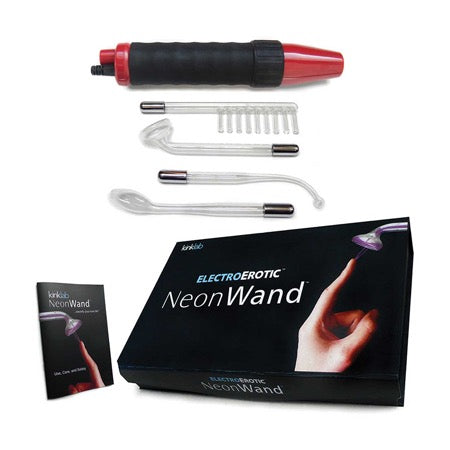 Kinklab Neon Wand - Red Handle/ Red Elec - Not Very Vanilla